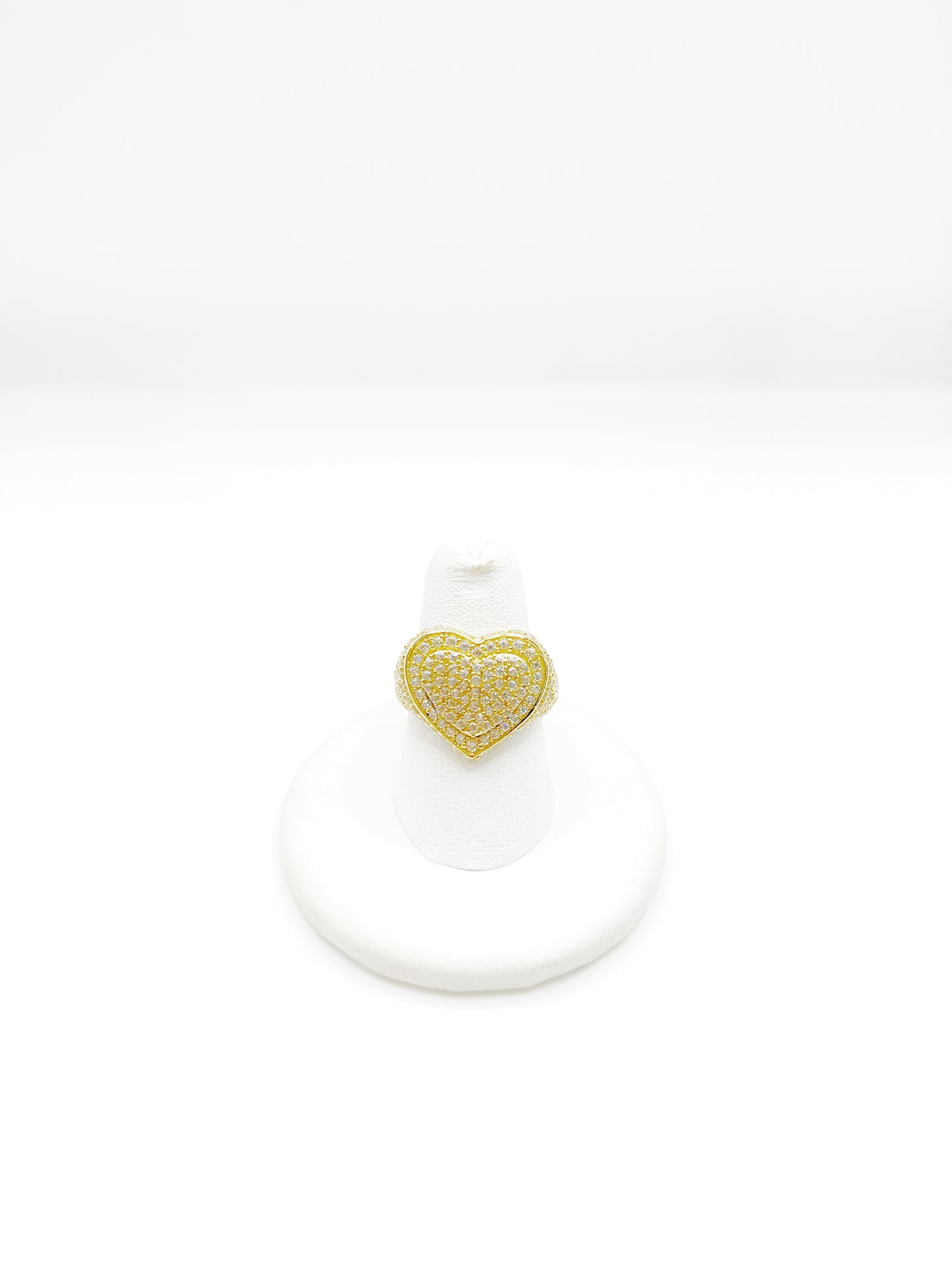Corazón con zirconia